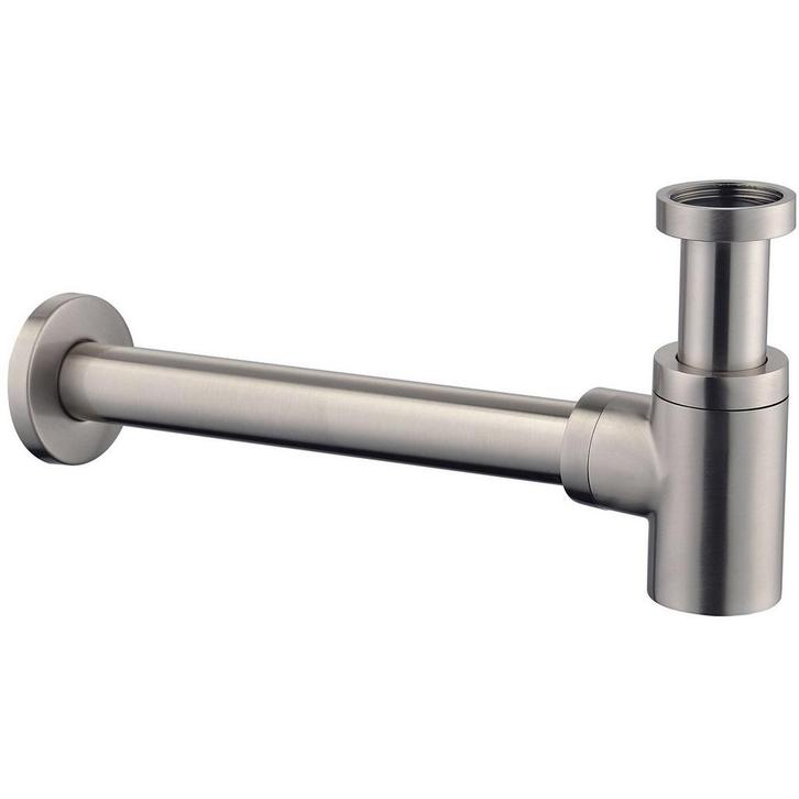 Wiesbaden Star Sifon - Laag - 5/4inch x 32mm - Geborsteld, Doe-het-zelf en Verbouw, Sanitair, Nieuw, Ophalen of Verzenden