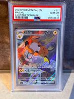 Pokémon Graded card - Raichu 211 Foil, Alternate art, Full, Hobby en Vrije tijd, Verzamelkaartspellen | Pokémon, Nieuw