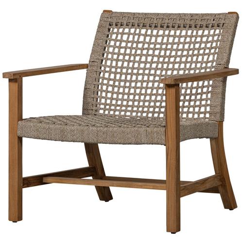 Copper - Fauteuil - Teak - Naturel - Exotan, Tuin en Terras, Tuinstoelen, Nieuw, Verzenden