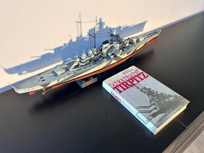 Modelschip (2) - Duits slagschip Tirpitz met bijbehorend, Kinderen en Baby's, Speelgoed | Overig
