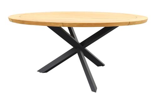 Taste Prado tuintafel - 160 cm. rond, Tuin en Terras, Tuintafels, Nieuw, Hout, Rond, Verzenden