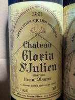 2001 , 1991 , 1976 , 3x 1975 Château Gloria, - Saint-Julien, Verzamelen, Wijnen, Nieuw