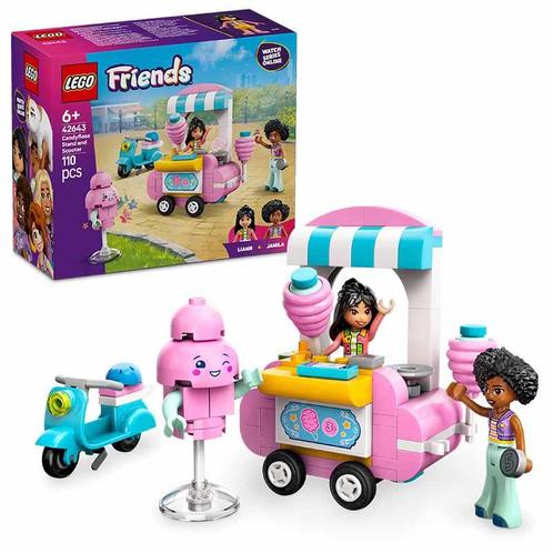 LEGO Friends - Cotton Candy Stand and Scooter 42643, Kinderen en Baby's, Speelgoed | Duplo en Lego, Ophalen of Verzenden