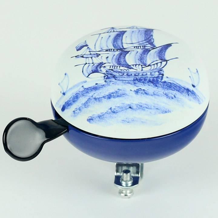 Widek bel Ding Dong D bl boot krt, Fietsen en Brommers, Fietsaccessoires | Overige Fietsaccessoires, Nieuw, Verzenden