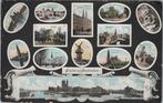 AMSTERDAM - Meerluik Groeten uit Amsterdam, Verzamelen, Ansichtkaarten | Nederland, Verzenden, Gelopen