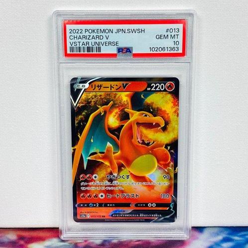 Pokémon Graded card - Charizard V #001 Charizard VMAX, Hobby en Vrije tijd, Verzamelkaartspellen | Pokémon