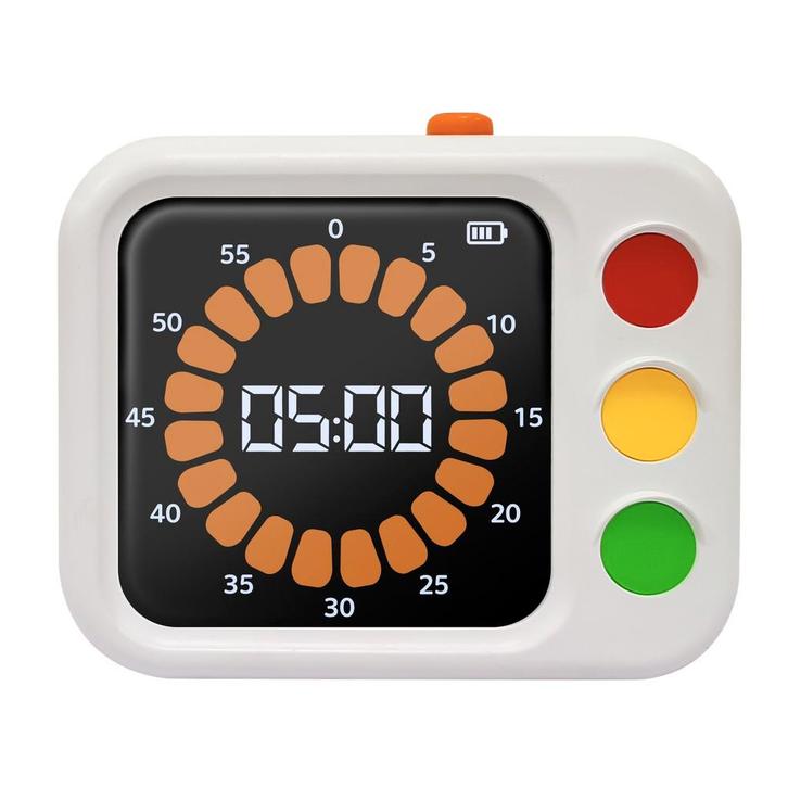 Leerklok - Multifunctionele Digitale Timer met Stoplicht –, Kinderen en Baby's, Speelgoed | Educatief en Creatief, Nieuw, Verzenden
