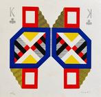 Kumi Sugai (1919-1996) - King (Playing Card Series)