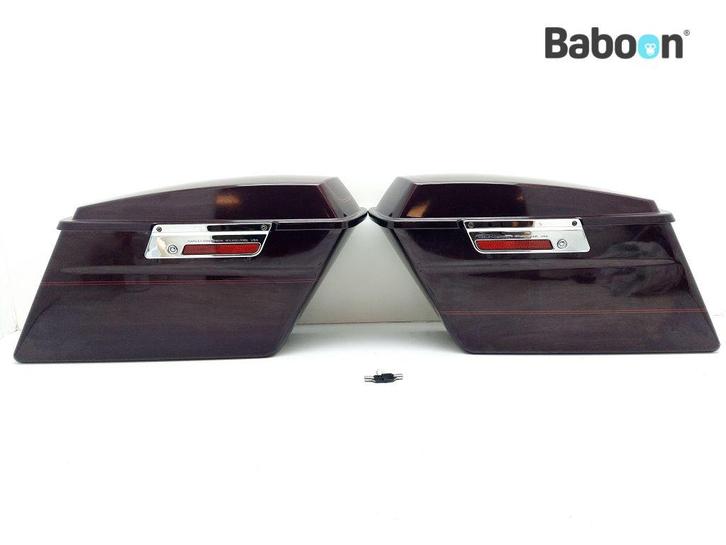 Kofferset Harley-Davidson FLSTC Softail Heritage Classic, Motoren, Onderdelen | Harley-Davidson, Gebruikt, Verzenden