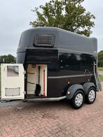 Prachtige Bockmann 2-paards met Alu bodem!, Ophalen, Zo goed als nieuw, Aluminium, 2-paards trailer