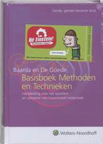Basisboek Methoden en technieken 9789020733150, Gelezen, M.P.M. De Goede, D.B. Baarda, Verzenden