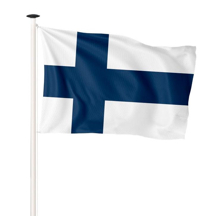 Vlag Finland 200x300cm (voor masten 7 en 8 meter), Diversen, Vlaggen en Wimpels, Nieuw