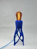 Cornu Design - Tafellamp - PLA - Blauwe 3D-geprinte lamp