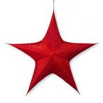 Kerstster | Ø 180 cm (5-punts, Binnen, Rood), Diversen, Kerst, Verzenden, Nieuw