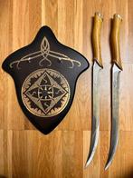 Lord of the Rings - Set of replica Legolas knives, on wall, Nieuw