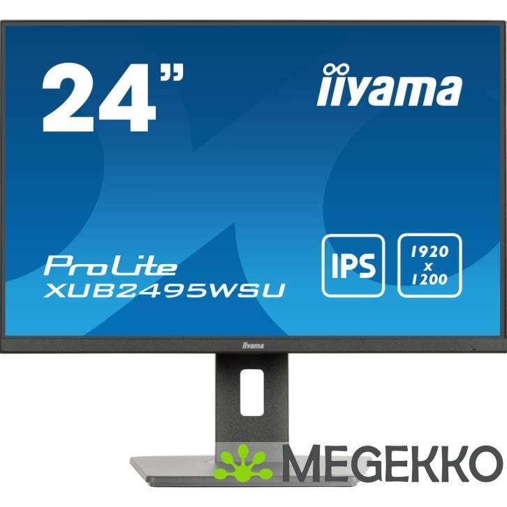 Iiyama ProLite XUB2495WSU-B7 24  WUXGA IPS Monitor, Computers en Software, Monitoren, Nieuw, Verzenden