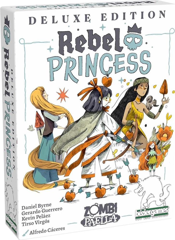 Rebel Princess Deluxe | Bezier Games - Kaartspellen, Hobby en Vrije tijd, Gezelschapsspellen | Kaartspellen, Nieuw, Verzenden