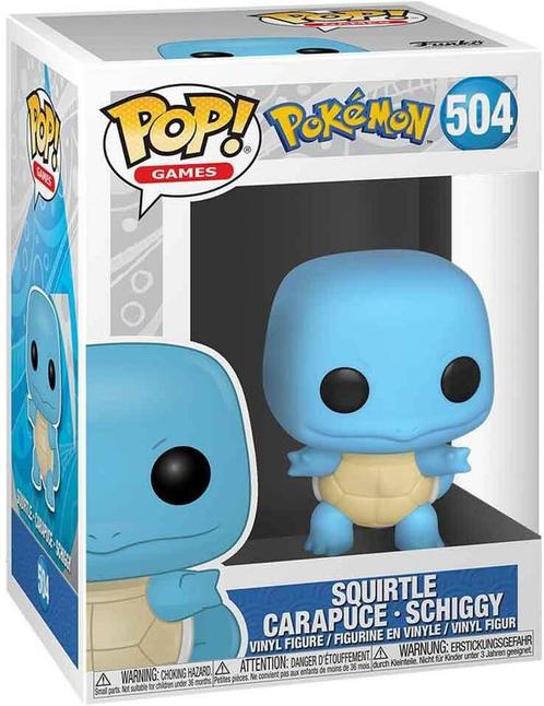 Funko Pop! - Pokemon Squirtle #504 | Funko - Hobby Artikelen, Verzamelen, Poppetjes en Figuurtjes, Nieuw, Verzenden