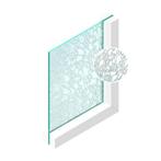 Delta blank 4 mm, Doe-het-zelf en Verbouw, Glas en Ramen, Ophalen of Verzenden, Nieuw
