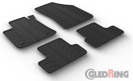 Rubber automatten Renault Megane IV | 2015-2024, Auto-onderdelen, Interieur en Bekleding, Nieuw, Renault, Verzenden