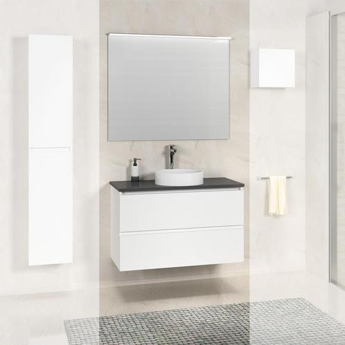 Onderkast Boss & Wessing Badkamermeubel 80 cm Met Zwart, Huis en Inrichting, Badkamer | Badkamermeubels, Ophalen of Verzenden