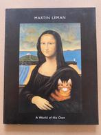Martin Leman - Zijn Katten en Kunst - Naïef - Surrealistisch, Ophalen of Verzenden, Zo goed als nieuw, Schilder- en Tekenkunst