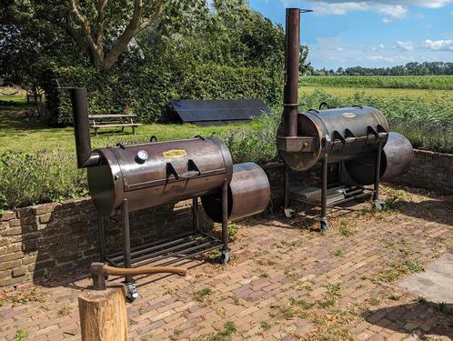 Amerikaanse Smokers of Argentijnse Barbecue Grills, Tuin en Terras, Buitenkeukens, Houtskool, Nieuw, Ophalen