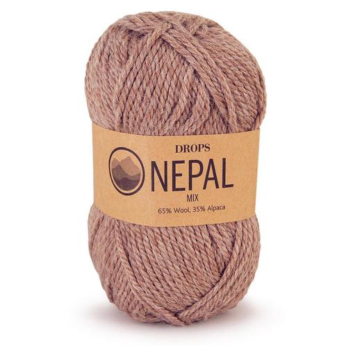 DROPS Nepal Mix - 0618 camel - Wol Garen, Hobby en Vrije tijd, Breien en Haken, Ophalen of Verzenden