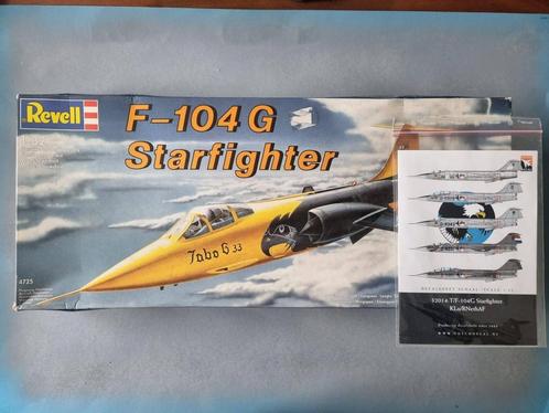Revell 4725 F-104 G Starfighter 1:32 met NL DECALS!, Hobby en Vrije tijd, Modelbouw | Vliegtuigen en Helikopters, Revell, Verzenden