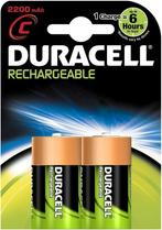 DURACELL RECHARGEABLE C OPLAADBARE BATTERIJEN PAK 2 STUKS, Diversen, Verzenden, Nieuw