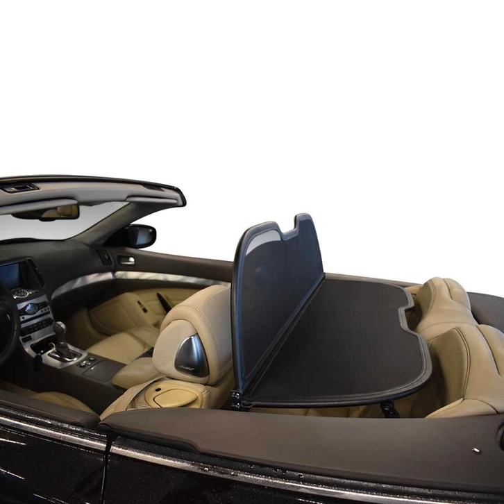 Infiniti G37/Q60 (2009-2016) Cabrio windscherm Zwart, Auto diversen, Overige Auto diversen, Ophalen of Verzenden