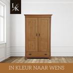 Landelijke klassieke kast, tweedeurskast,linnenkast, legkast, Antiek en Kunst