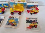 Lego Set - Legoland - 612: Tipper Truck + LEGO Forklift 615, Nieuw
