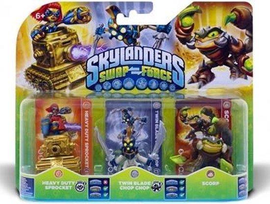 Skylanders Swap Force: Adventure Triple Pack Scorp, Chop, Spelcomputers en Games, Spelcomputers | Overige, Verzenden