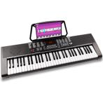 MAX KB4 Beginners Keyboard met 61 toetsen en trainingsfuncti, Muziek en Instrumenten, Keyboards, Nieuw, Verzenden