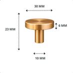 Deurknop Harbor Goud, Verzenden, Nieuw