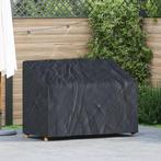 vidaXL Tuinbankhoes Zwart 134 x 70 x 65 / 94 cm 600D stof, Tuin en Terras, Tuinmeubel-accessoires, Verzenden, Nieuw