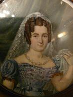 Luigi Delbene (XIX), Toegeschreven aan - Miniatura Ritratto, Antiek en Kunst