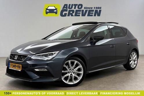 SEAT Leon 2.0 191PK TSI FR Pano Sfeer LED Virtual Carplay., Auto's, Seat, Te koop, Automaat, Hatchback, Benzine, Zilver of Grijs