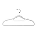 Fluwelen Kleerhangers / Kledinghanger - 30 Stuks - Wit - Ant, Kleding | Dames, Verzenden, Nieuw