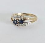 Zonder Minimumprijs - Ring - 8 karaat Geel goud - Saffieren, Sieraden, Tassen en Uiterlijk, Nieuw