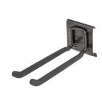 Dubbele wandhaak 20 x 6 cm. tuingereedschap ophangen -, Ophalen of Verzenden, Nieuw