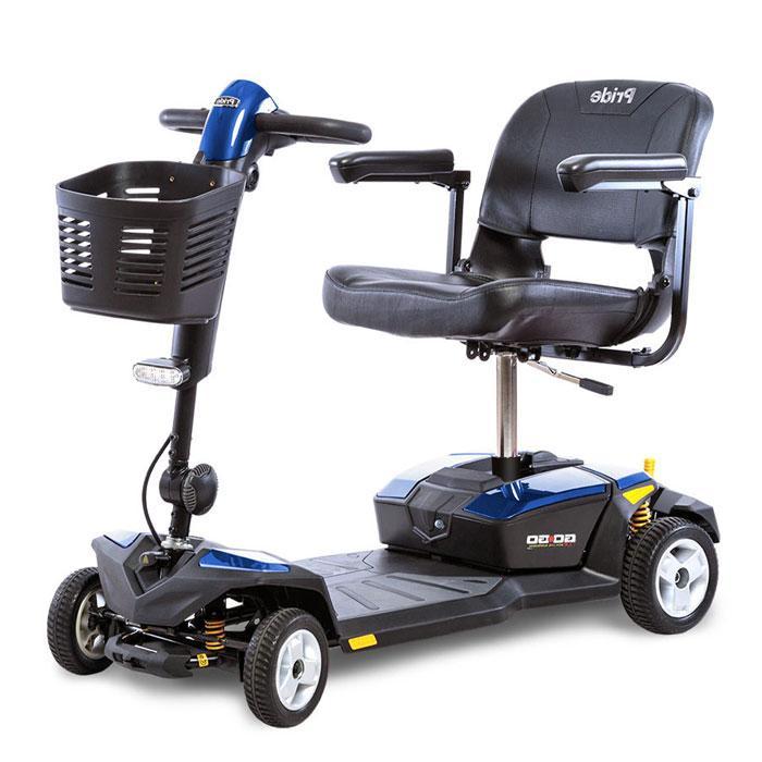 Pride GO-GO®4 LX - CTS geveerde wielophanging - 12Ah, Diversen, Brommobielen en Scootmobielen, Ophalen of Verzenden