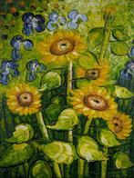 Scuola europea (XX), after Van Gogh - Girasoli, Antiek en Kunst, Kunst | Schilderijen | Klassiek