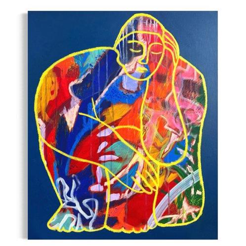 Sad monsters club / Jade Mouge - L’orage tranquille, Antiek en Kunst, Kunst | Schilderijen | Modern