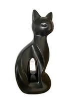 Design katten urn mat zwart een sieraad in uw kamer, Dieren en Toebehoren, Katten-accessoires, Nieuw