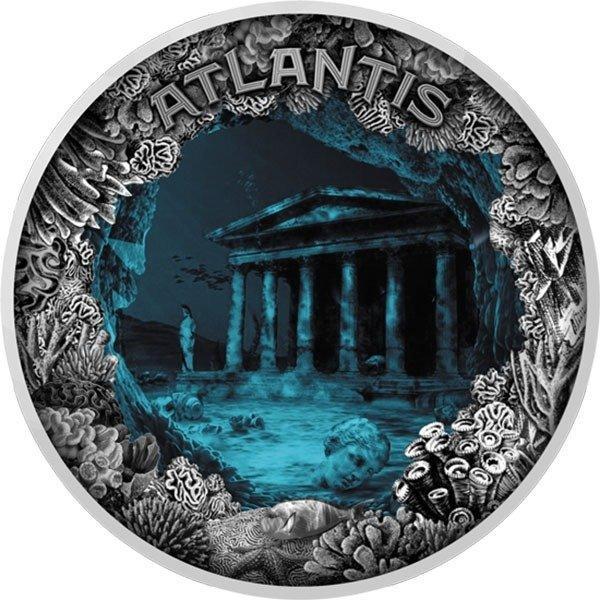 Niue. 5 Dollars 2019 Atlantis - The Sunken City - Antique, Postzegels en Munten, Munten | Europa | Niet-Euromunten