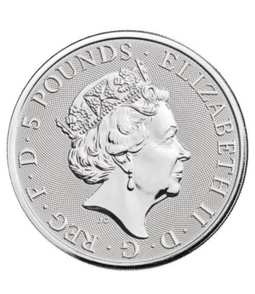 Verenigd Koninkrijk. Elizabeth II. 2 x 2 Oz (124,44 g, Postzegels en Munten, Edelmetalen en Baren