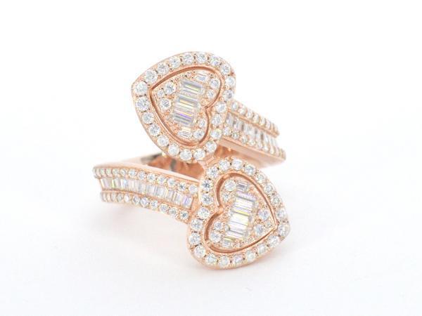 Veiling - Emerald hart design ring moissaniet 1.20 carat, Sieraden, Tassen en Uiterlijk, Ringen