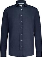 State Of Art Overhemd Linnen Navy maat XXL Heren, Kleding | Heren, Overhemden, Verzenden, Nieuw, Blauw, State of Art